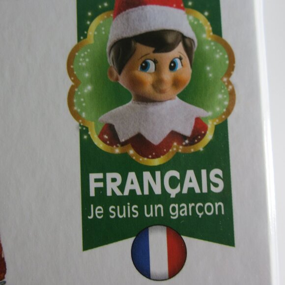 Elf on the Shelf NEW Elf Boy Garcon and Book in *FRENCH*FRANCAIS* - Picture 2 of 9